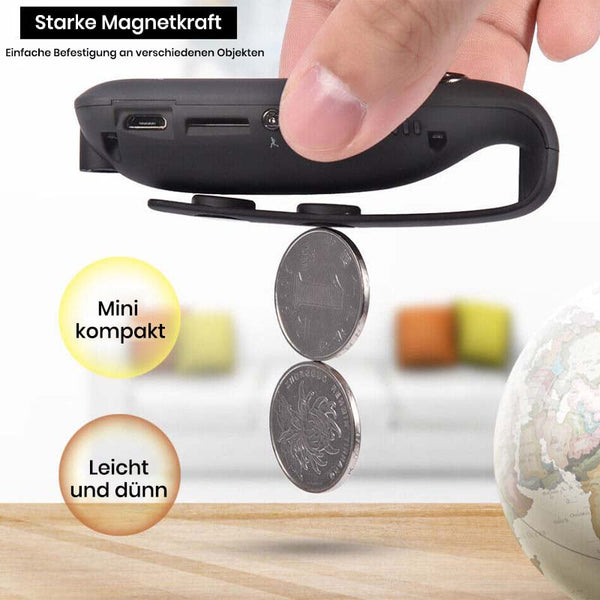 Sakerplus® Mini-Kamera 1080P Video