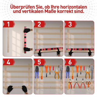 Sakerplus® 70cm Magnetische Flexible Wasserwaage mit 4 Libellen 5 Gelenke