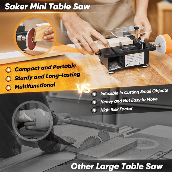Sakerplus® Mini Multifunktionstischkreissäge