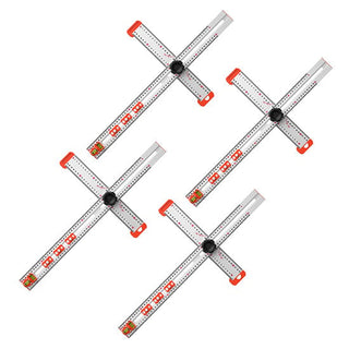 Sakerplus® 4-IN-1 Bohrer-Positionierungslineal