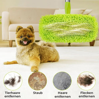Sakerplus® Ersatz-Wischbezüge aus Chenille für die Bodenreinigung