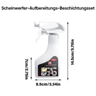 Sakerplus®  Scheinwerfer-Restaurierungsspray