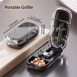 Sakerplus® Mehrfach-Tablettenschneider mit Präzisionsführung