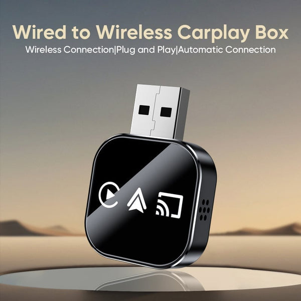 Sakerplus® Wireless CarPlay Android Auto Adapter