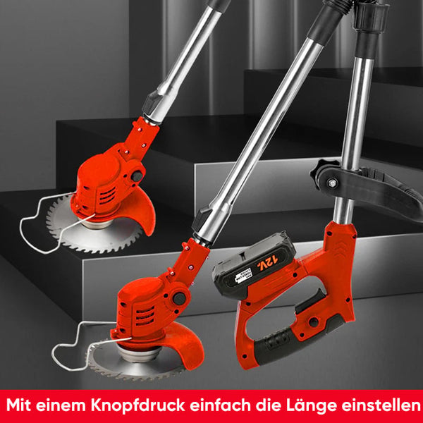 Sakerplus® 3-in-1-Gartentrimmer mit Akkus