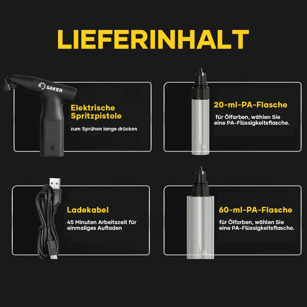 Sakerplus® Professionelle Elektrische Lackierpistole