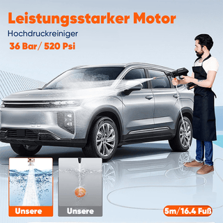 Sakerplus® 6-in-1-Sprühdüse Autowaschwasserpistole