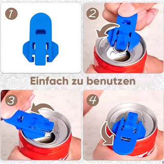 Sakerplus® Einfacher Dosenöffner mit Getränkeschutz