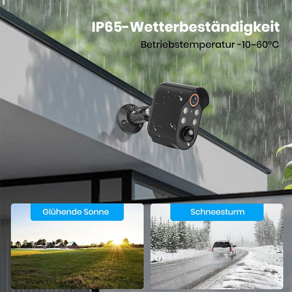 Sakerplus® 1080P Drahtlose Sicherheitskamera