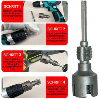 Sakerplus® Rohrgewindeschneider