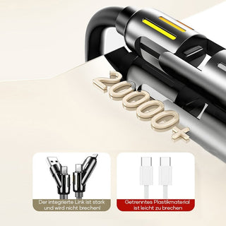 Sakerplus® 240 W 4-in-1 USB-C-Kabel