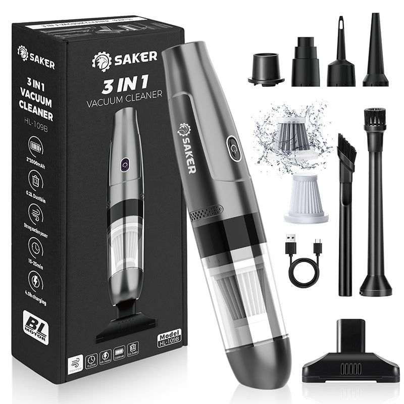 Saker 3-in-1 Tragbarer Staubsauger