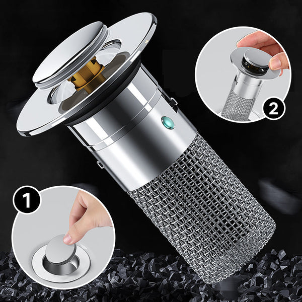 Sakerplus® Bodenablauffilter aus Edelstahl