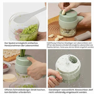 Sakerplus® kabelloser Gemüseschneider