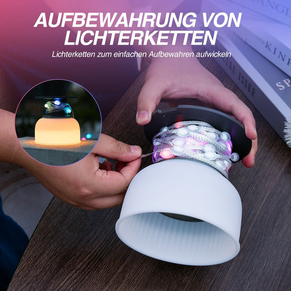 Sakerplus® Multifarbiges Camping Lichtband