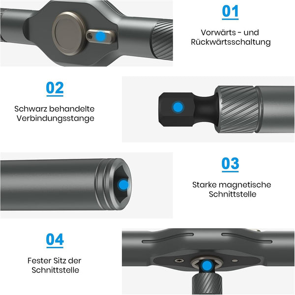 Sakerplus® 42 in 1 Magnet-Schraubendreher-Set
