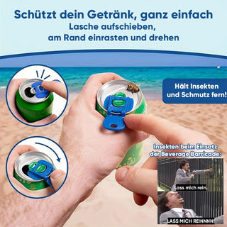 Sakerplus® Einfacher Dosenöffner mit Getränkeschutz
