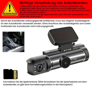 Sakerplus® Front- und Rückfahrkamera