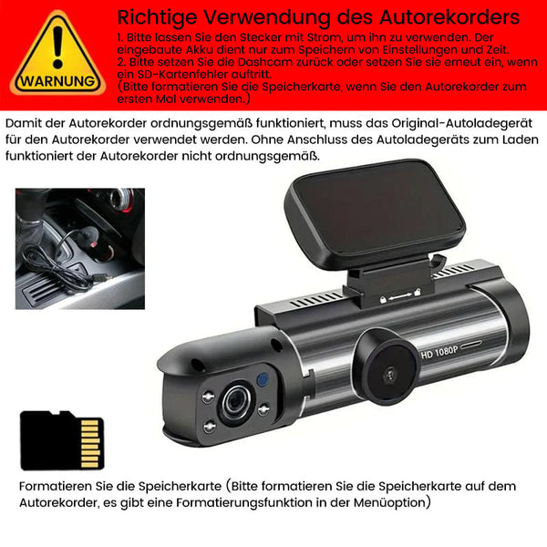 Sakerplus® Front- und Rückfahrkamera
