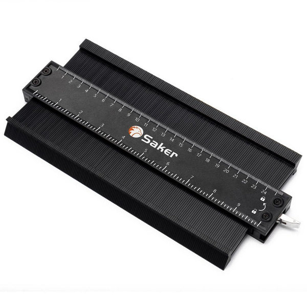 Sakerplus® 12/25CM Konturenlehre Profillehre - Vervielfältigungslehre mit Schloss