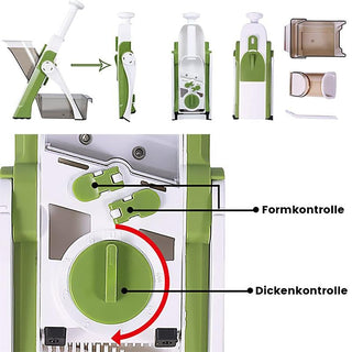 Sakerplus® Edelstahl Gemüseschneide Werkzeug