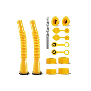 Sakerplus® Benzinkanister-Auslauf-Ersatz Mit Flexibler Anti-Verschütt-Düse