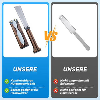 Sakerplus® Tragbare Klappbare Doppelseitige Säge