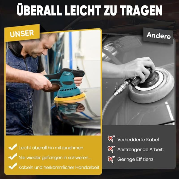 Sakerplus® 8-Gang Kabellose Autopoliermaschine