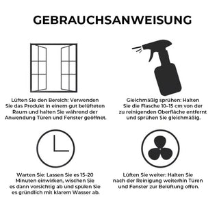Sakerplus® Schnell wirkendes Anti-Schimmel-Wandreinigungsspray