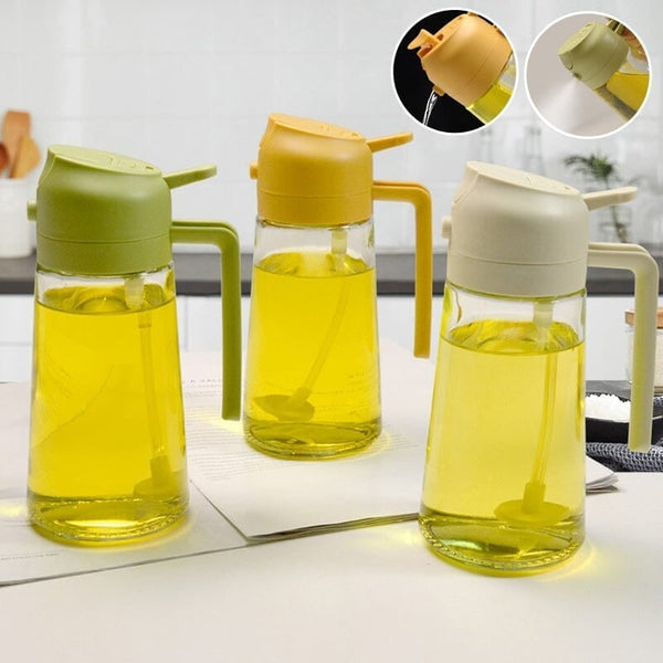 Sakerplus® 2-in-1 Glas-Ölsprüher und -Spender