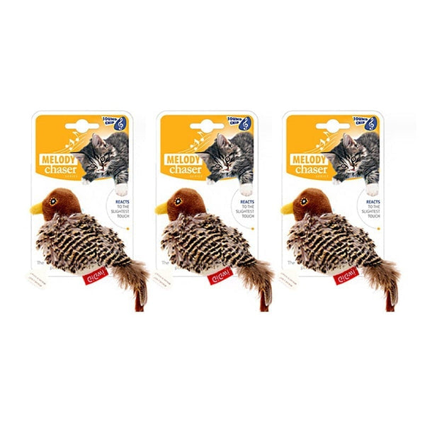 Sakerplus® Simulierter zwitschernder Vogel - Katzenspielzeug