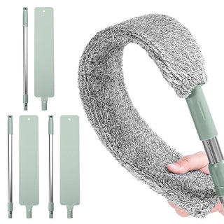 Sakerplus® Multifunktionaler einstellbarer Mikrofaser-Staubpinsel Gap Mop