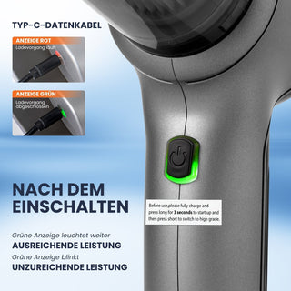 Sakerplus® 3-in-1 Verbesserter Kabelloser Mini-Handstaubsauger