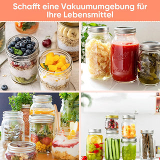 Sakerplus® Elektrischer Vakuumierer für Einmachgläser