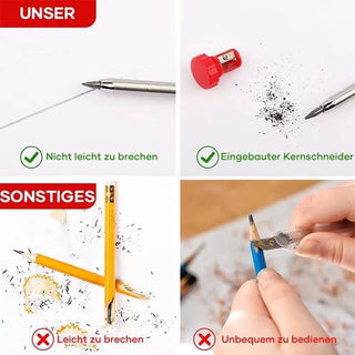 Sakerplus® Multifunktionales Anreißwerkzeug DIY Anreißlehre mit Tieflochstift