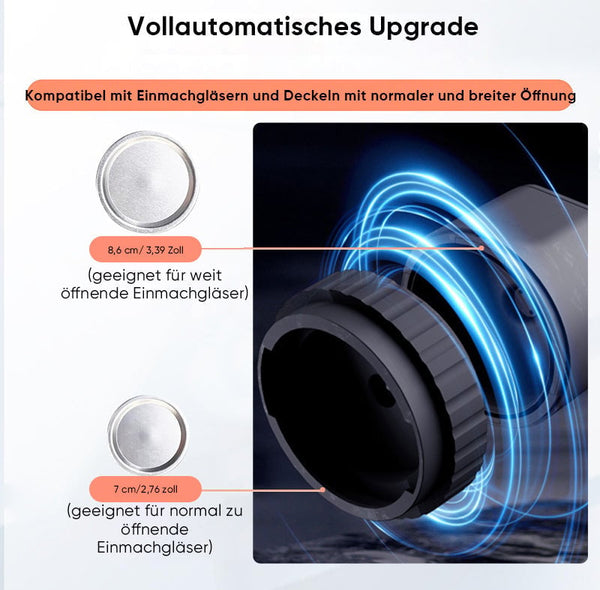 Sakerplus® Elektrischer Vakuumierer für Einmachgläser