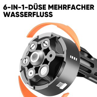 Sakerplus® 6-in-1-Sprühdüse Autowaschwasserpistole