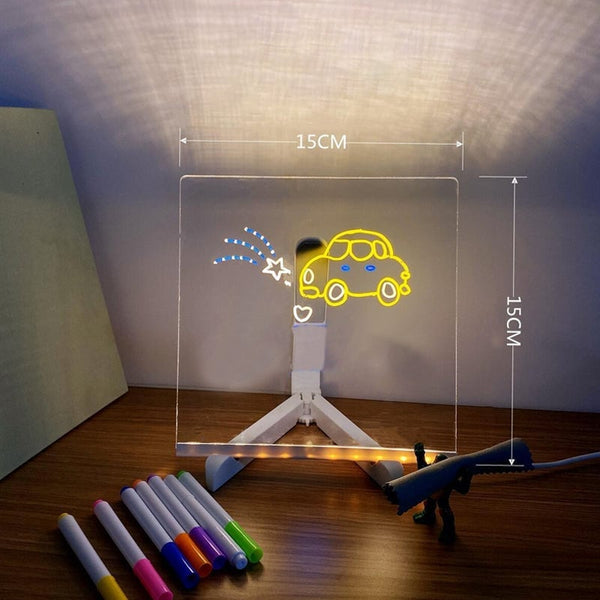 Sakerplus® LED-Notiztafel mit Farben