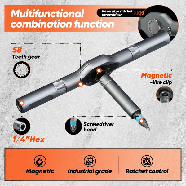 Sakerplus® 42 in 1 Magnetic Screwdriver Set