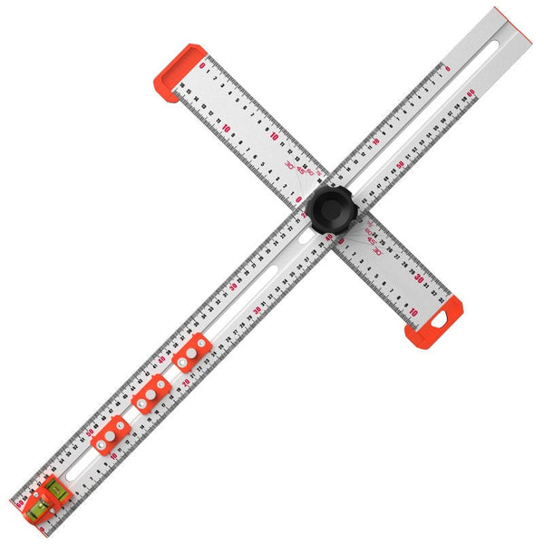 Sakerplus® 4-IN-1 Bohrer-Positionierungslineal