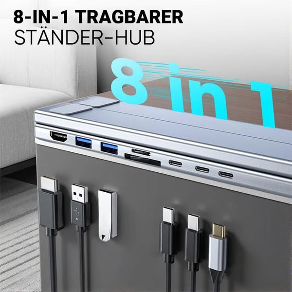 Sakerplus® 8-in-1 USB-C Dockingstation