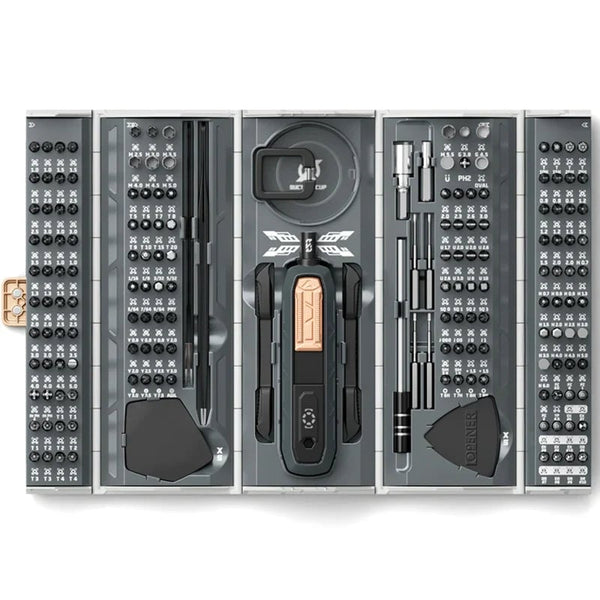 Sakerplus® 180-in-1 Präzisions-Elektroschraubendreher-Set