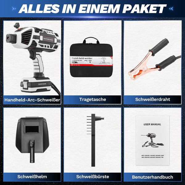 Sakerplus® Tragbares Schweißgerät