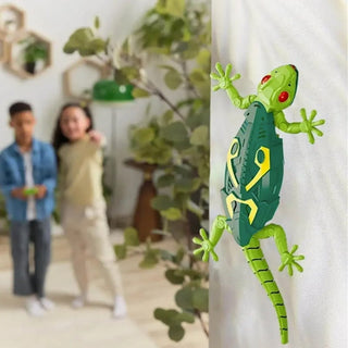 Sakerplus® Elektrisches Echsenspielzeug mit leuchtenden LED-Augen