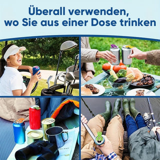 Sakerplus® Einfacher Dosenöffner mit Getränkeschutz