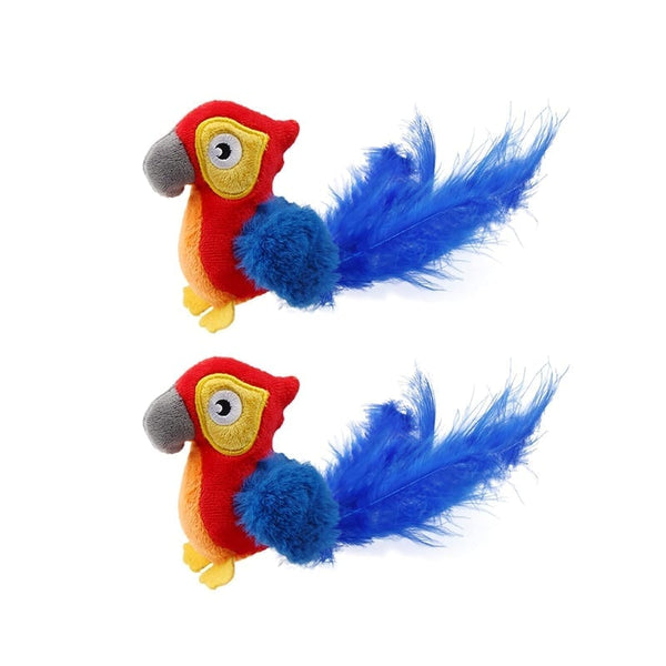 Sakerplus® Simulierter zwitschernder Vogel - Katzenspielzeug
