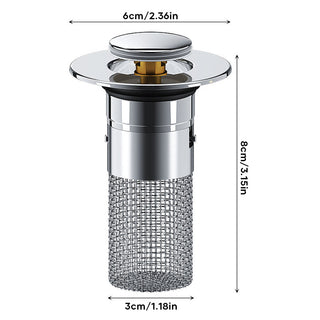 Sakerplus® Bodenablauffilter aus Edelstahl