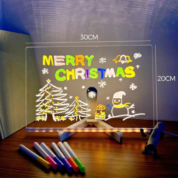 Sakerplus® LED-Notiztafel mit Farben