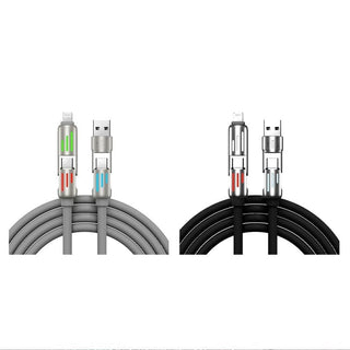 Sakerplus® 240 W 4-in-1 USB-C-Kabel