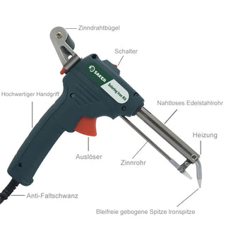 Sakerplus® 60W Elektrischer Lötkolben Set